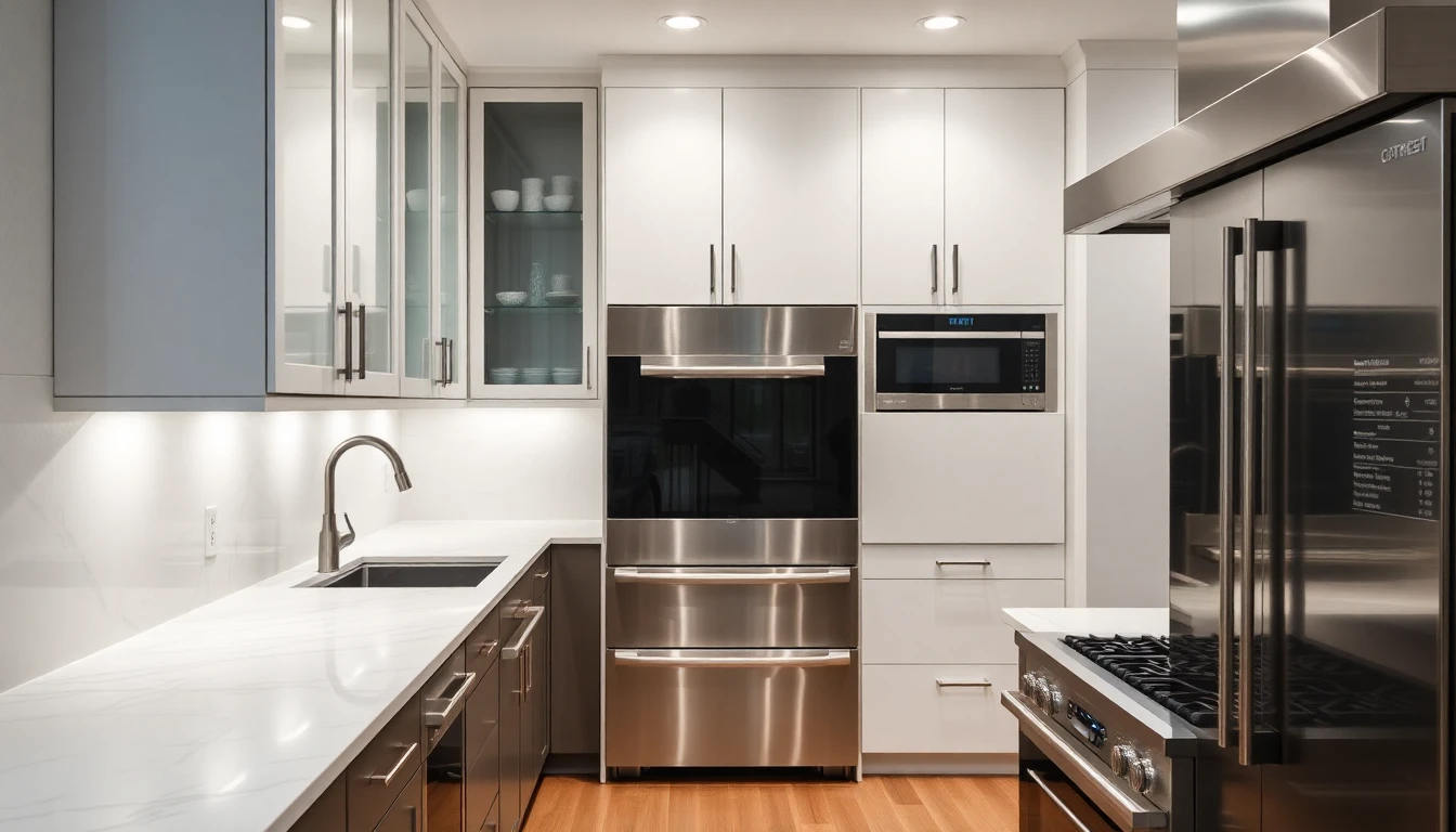 Modern kitchen detail